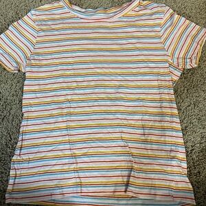 Pull&Bear shirt with Colorful Stripes